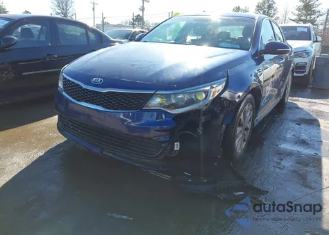 2016 Kia Optima Lx from USA, damaged, VIN 5XXGT4L39GG017326